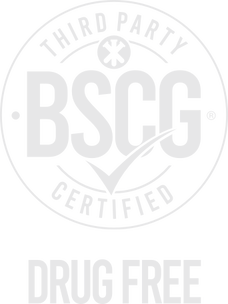 BSCG third party certified, drug free (opens in a new tab)
