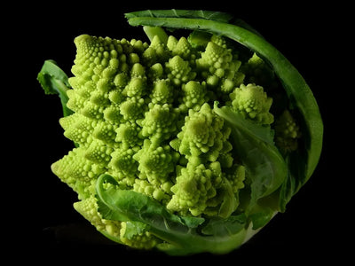 Natural folate family inspiration: Romanesco, a flowering brassica